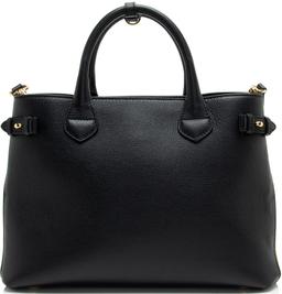 Refurbished Burberry House Check Leather Banner Medium Tote - Reebelo Nederland