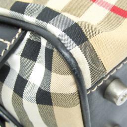 Refurbished Burberry Leather Nylon Canvas Clutch Bag Pouch - Reebelo Nederland