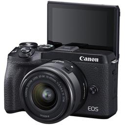 Refurbished Canon EOS M6 Mark II DSLR Camera Kit 15-45mm Lens - Reebelo Nederland