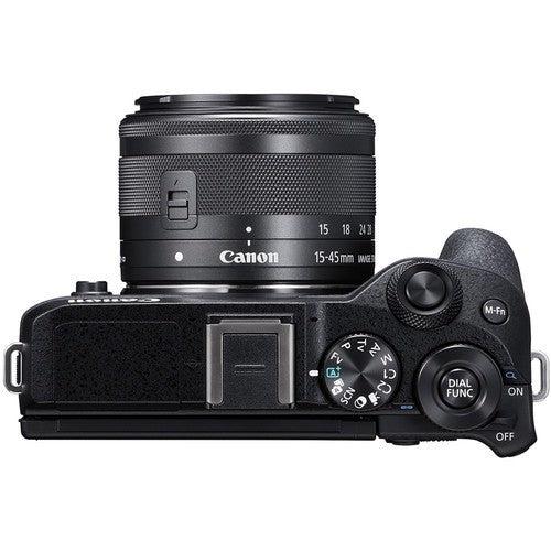 Refurbished Canon EOS M6 Mark II DSLR Camera Kit 15-45mm Lens - Reebelo Nederland