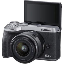 Refurbished Canon EOS M6 Mark II DSLR Camera Kit 15-45mm Lens - Reebelo Nederland