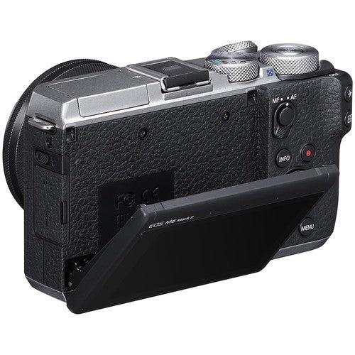 Refurbished Canon EOS M6 Mark II DSLR Camera Kit 15-45mm Lens - Reebelo Nederland