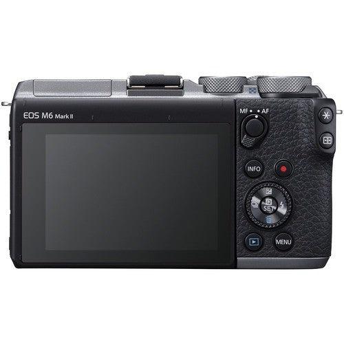 Refurbished Canon EOS M6 Mark II DSLR Camera Kit 15-45mm Lens - Reebelo Nederland