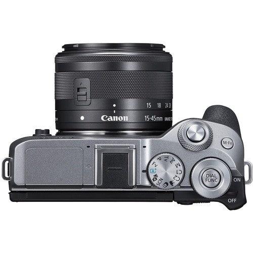 Refurbished Canon EOS M6 Mark II DSLR Camera Kit 15-45mm Lens - Reebelo Nederland