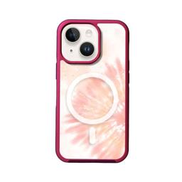 Refurbished Caseco MagSafe iPhone 14 Plus Orange Tie Dye Case - Reebelo Nederland
