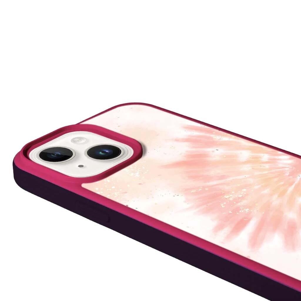 Refurbished Caseco MagSafe iPhone 14 Plus Orange Tie Dye Case - Reebelo Nederland