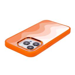 Refurbished Caseco MagSafe iPhone 14 Pro Max Orange Wave Case - Reebelo Nederland