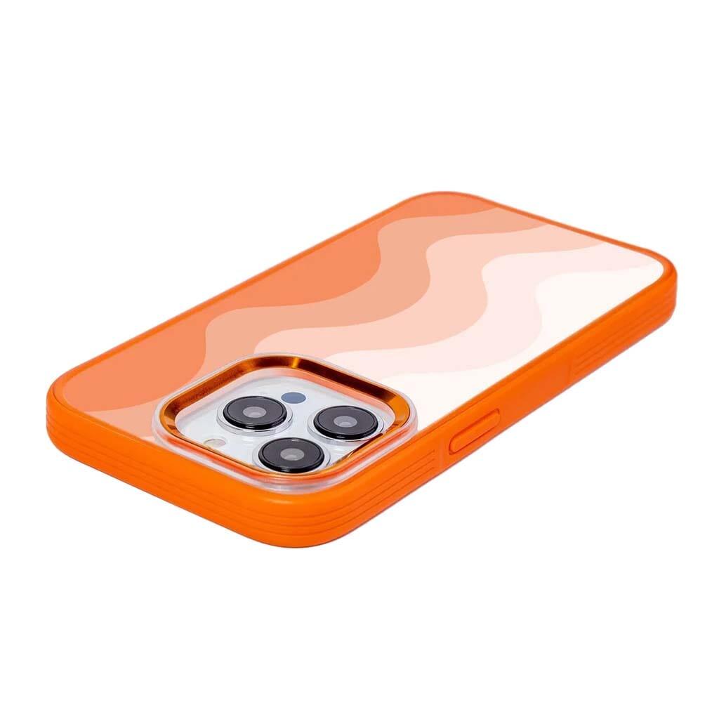 Refurbished Caseco MagSafe iPhone 14 Pro Max Orange Wave Case - Reebelo Nederland