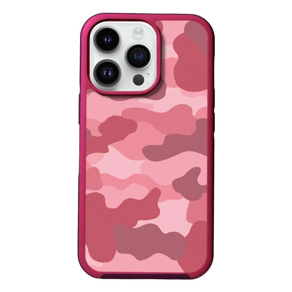 Refurbished Caseco MagSafe iPhone 14 Pro Pink Camo Case - Reebelo Nederland