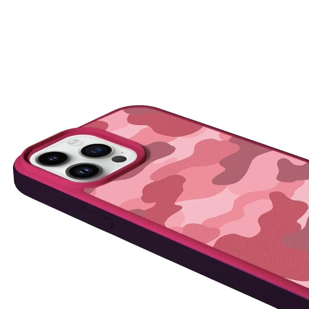 Refurbished Caseco MagSafe iPhone 14 Pro Pink Camo Case - Reebelo Nederland
