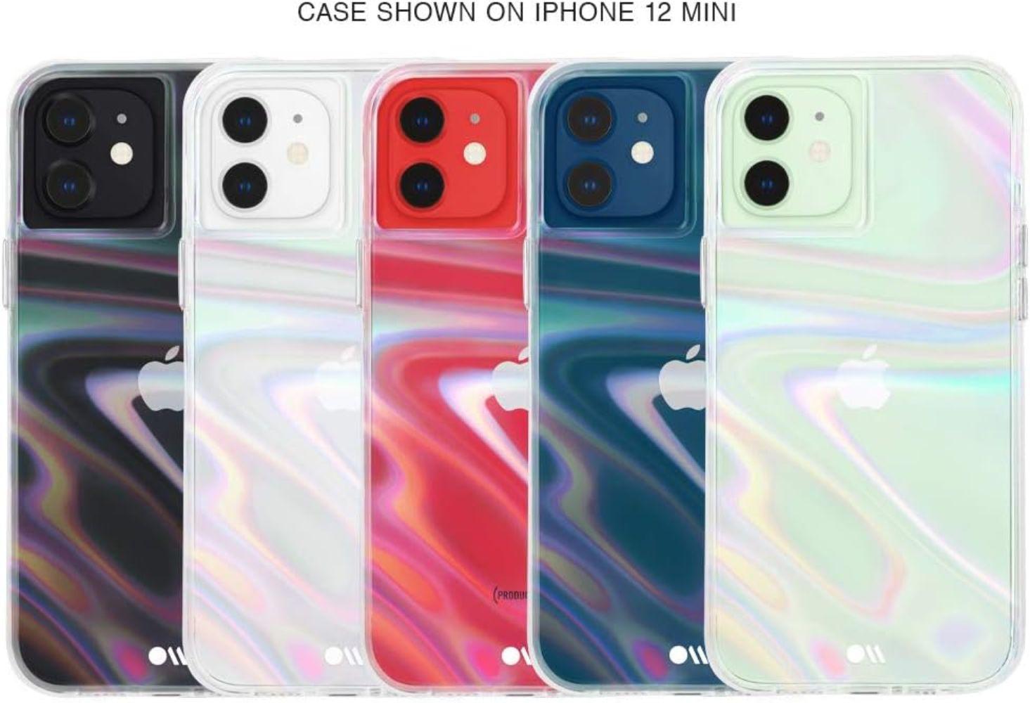 Refurbished Case-Mate Soap Bubble Phone Case for iPhone 12 mini - Reebelo Nederland