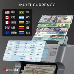 Refurbished Cassida 8800R V2 Mixed Bill Counter - Reebelo Nederland