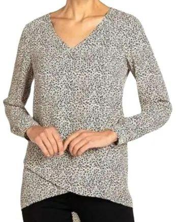 Refurbished Chelsea & Theodore Women's Top Small Leopard Print - Reebelo Nederland
