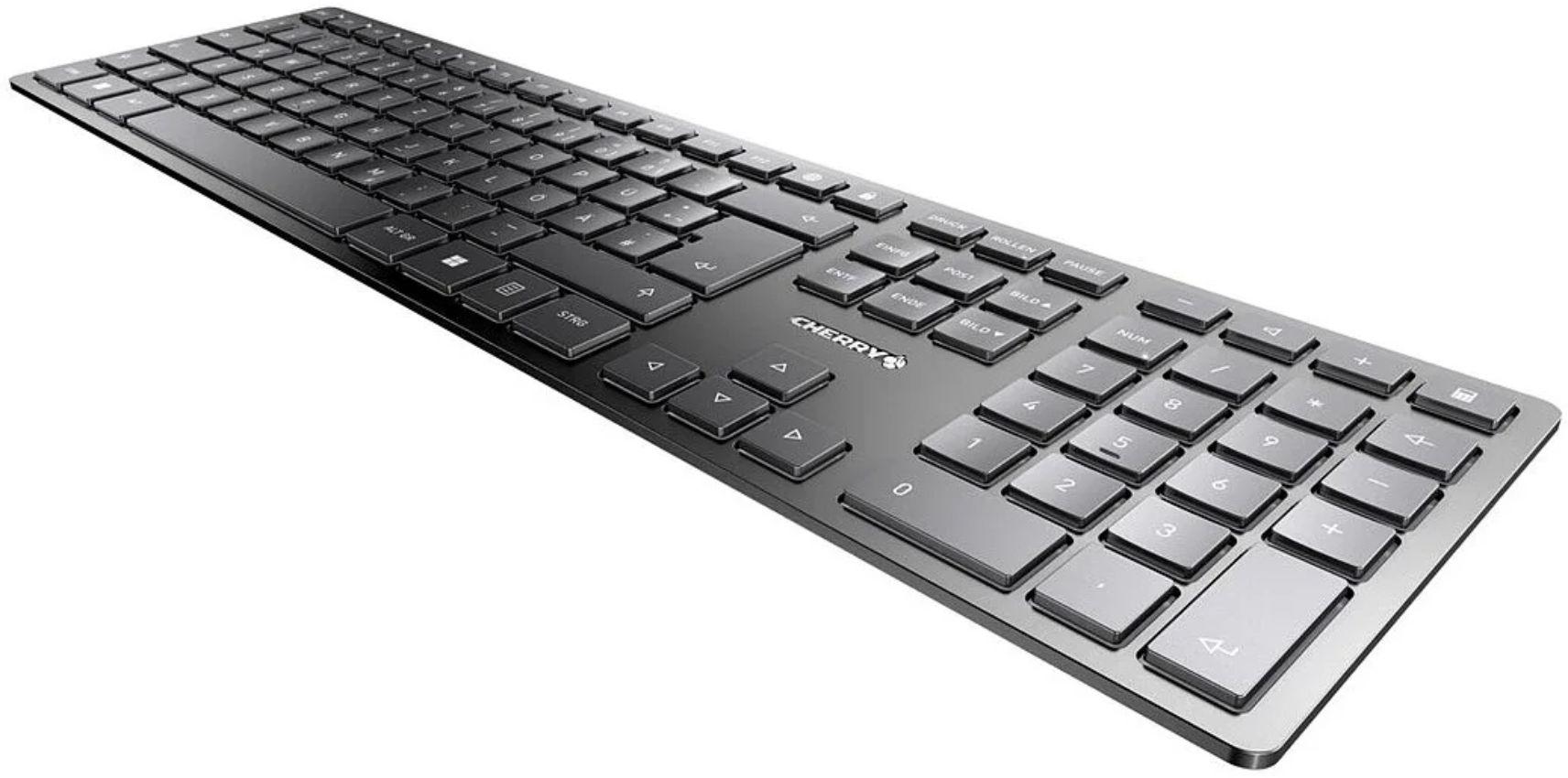 Refurbished Cherry KW 9100 Slim Wireless Rechargeable Keyboard - Reebelo Nederland