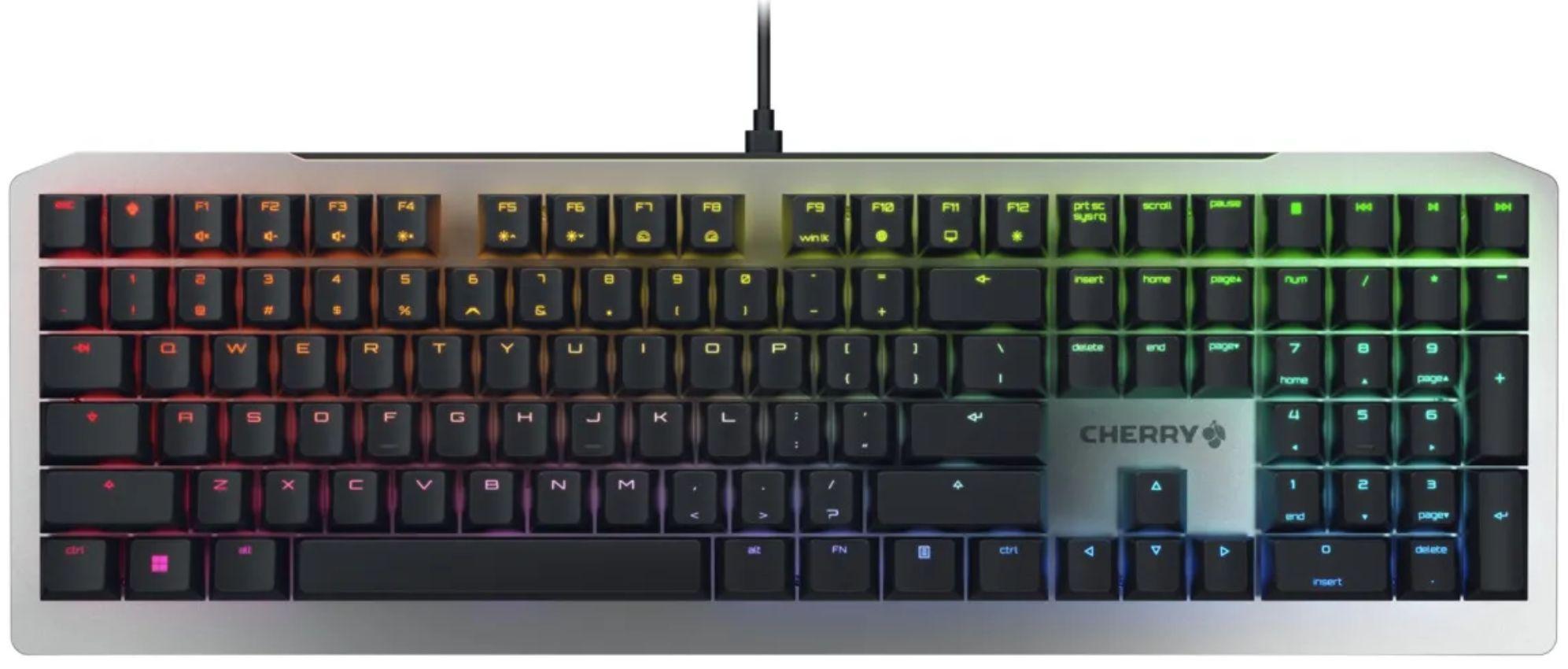 Refurbished CHERRY MV 3.0 Viola Wired Mechanical Gaming Keyboard - Reebelo Nederland