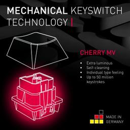 Refurbished CHERRY MV 3.0 Viola Wired Mechanical Gaming Keyboard - Reebelo Nederland