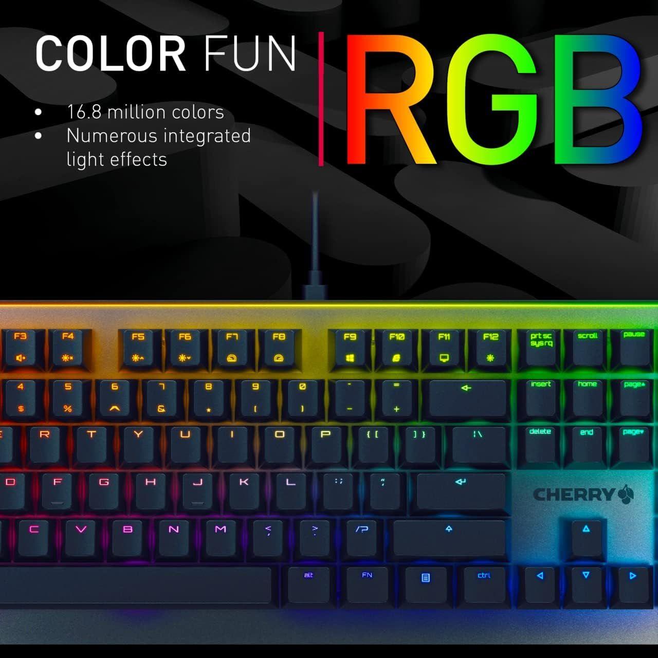 Refurbished CHERRY MV 3.0 Viola Wired Mechanical Gaming Keyboard - Reebelo Nederland