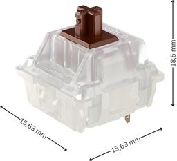 Refurbished CHERRY MX RGB Brown Switch Kit - Reebelo Nederland