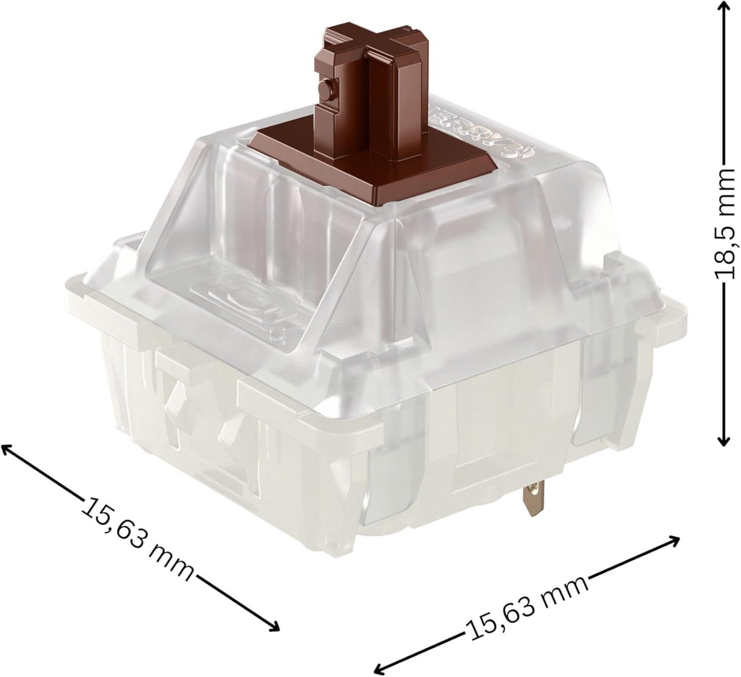 Refurbished CHERRY MX RGB Brown Switch Kit - Reebelo Nederland