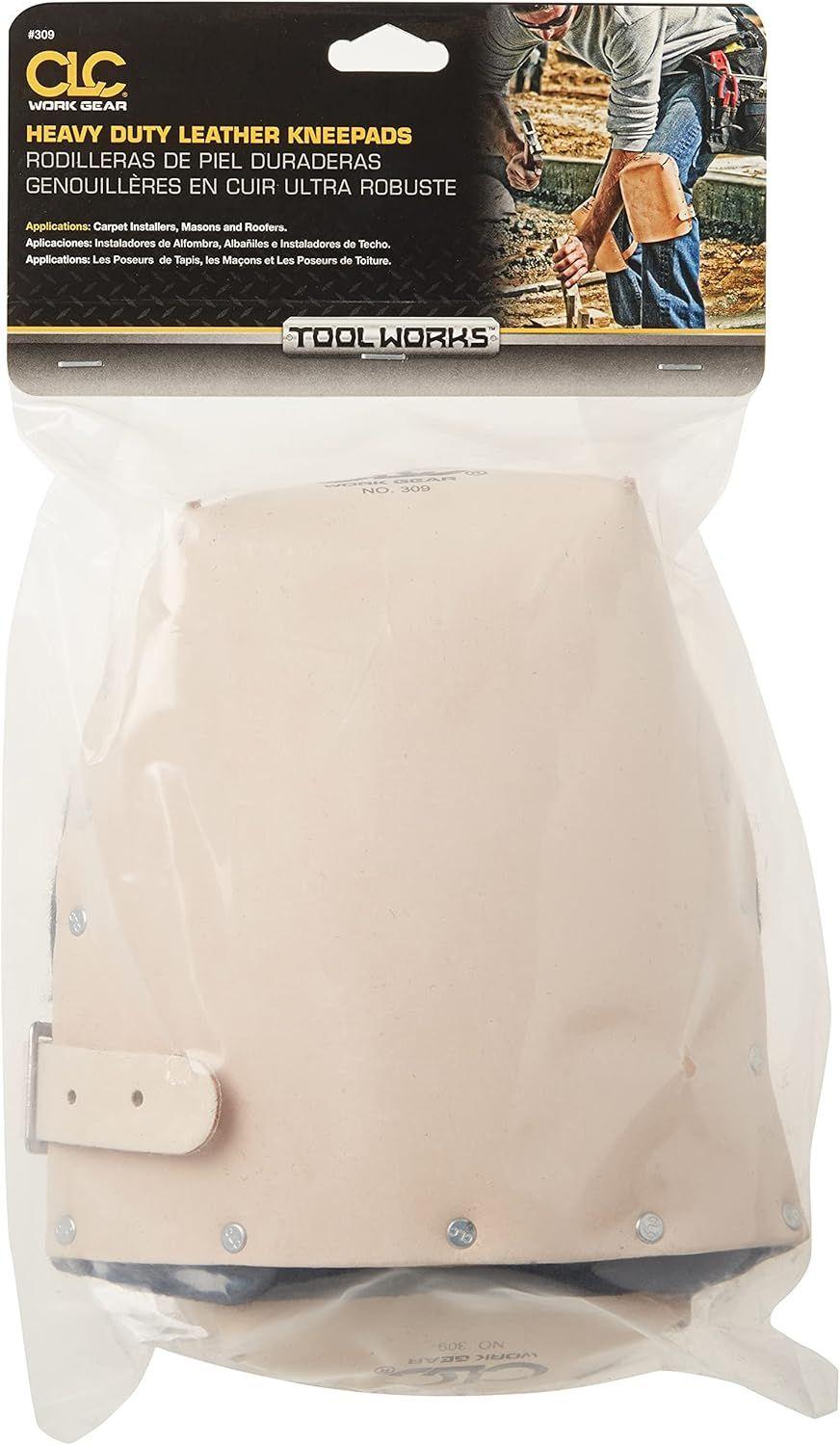 Refurbished CLC Custom Leathercraft 309 Leather Kneepads - Reebelo Nederland