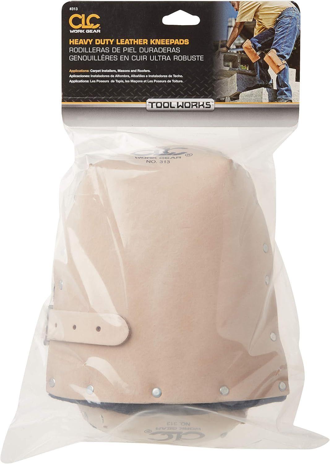 Refurbished CLC Custom Leathercraft 313 Leather Kneepads - Reebelo Nederland