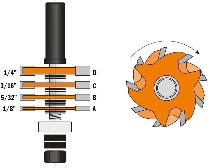Refurbished CMT 800.506.11 Slot Cutter Set - Reebelo Nederland