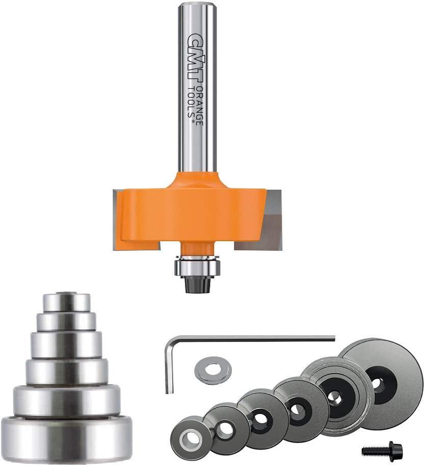 Refurbished CMT 835.001.11 Rabbeting Set 1/4" Shank - Reebelo Nederland