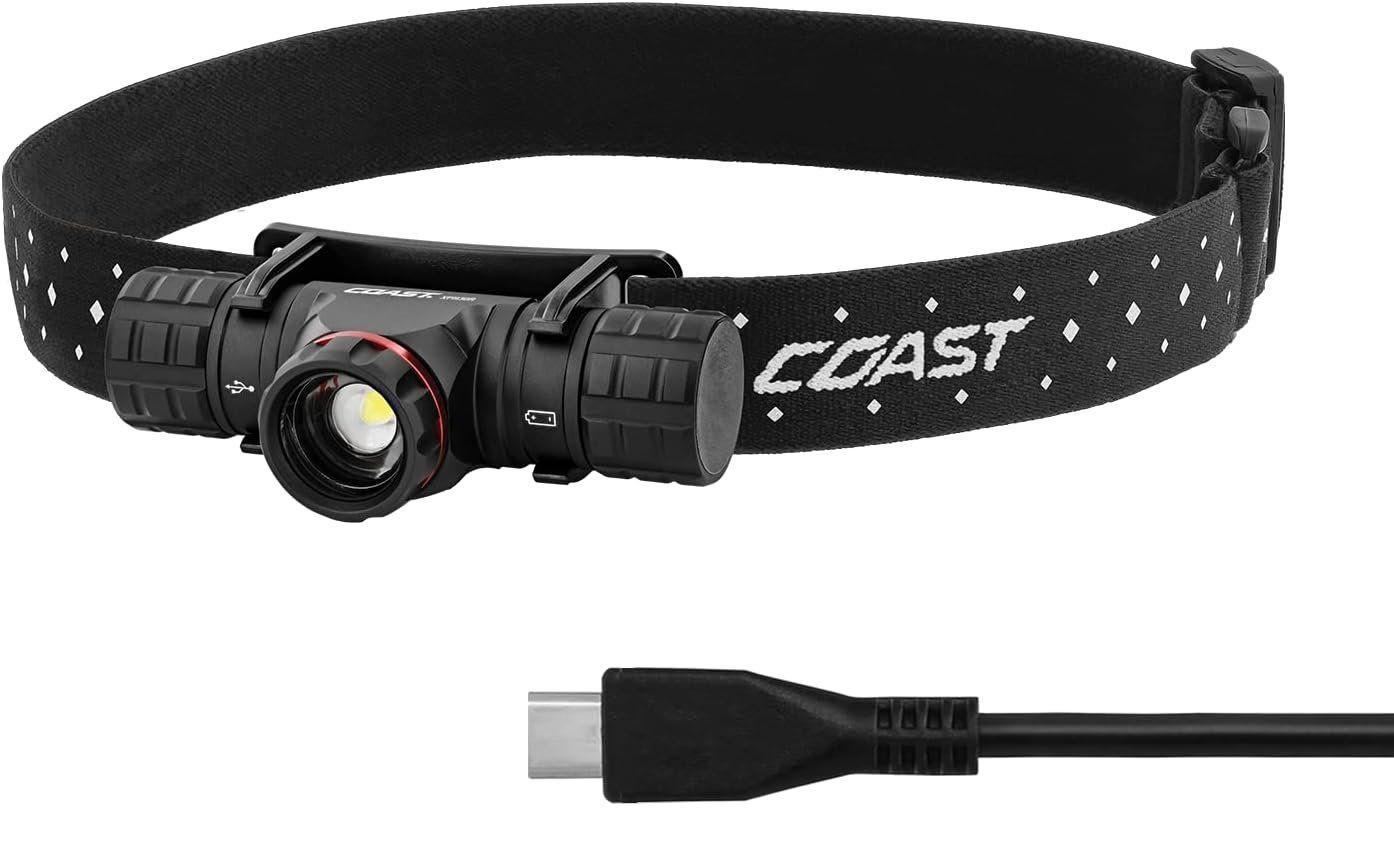 Refurbished Coast XPH30R USB-C Rechargeable Dual Power Headlamp - Reebelo Nederland