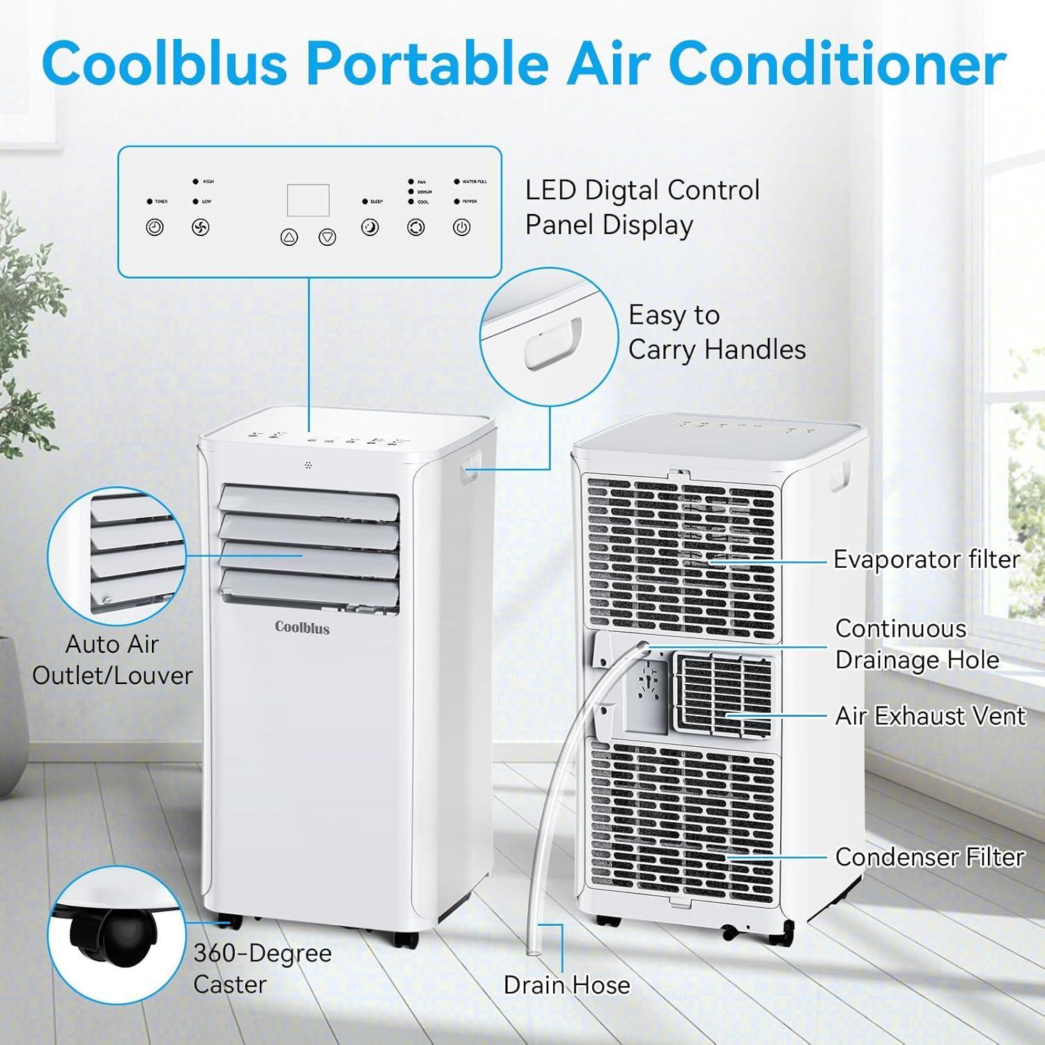 Refurbished Coolblus A016B Portable Air Conditioner - Reebelo Nederland