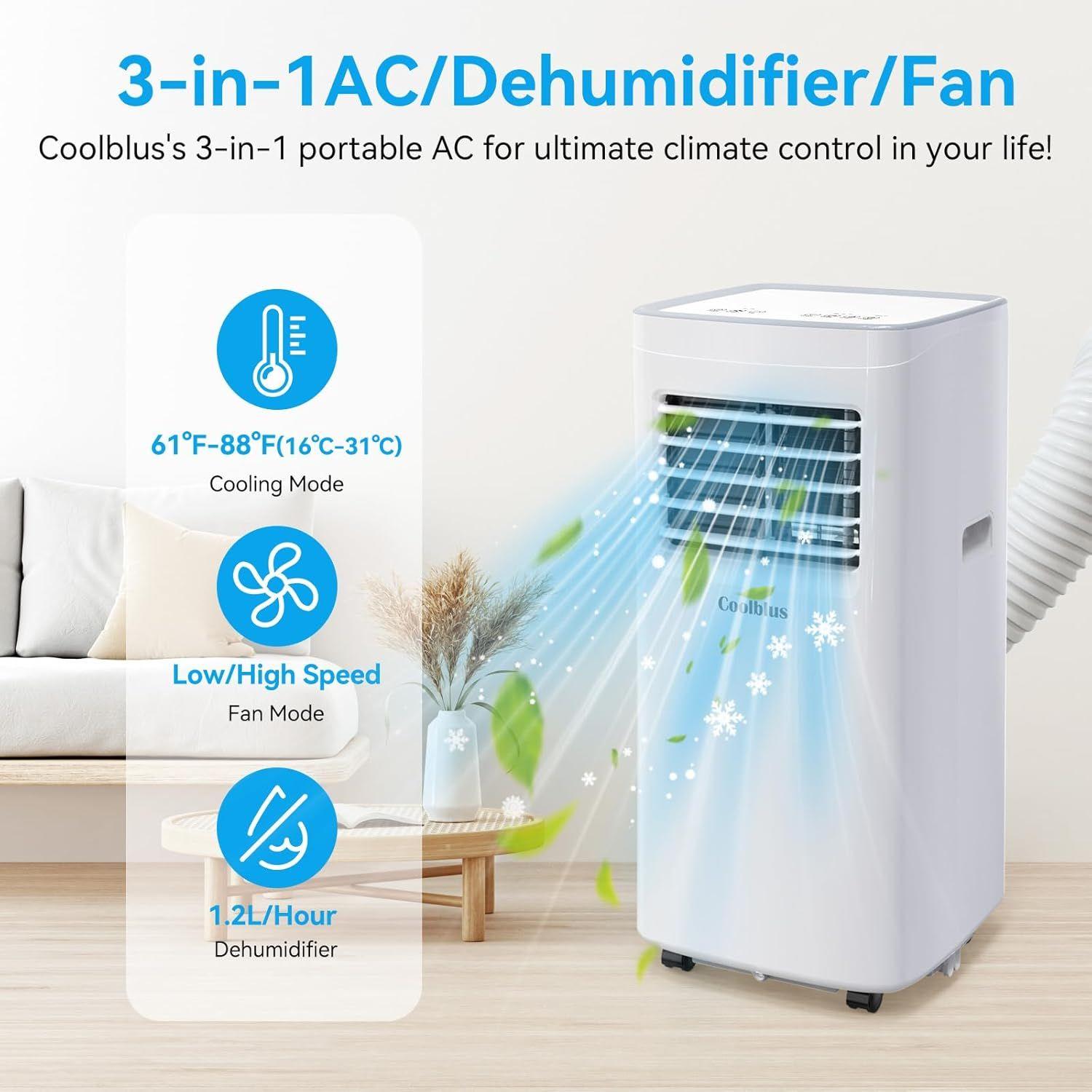 Refurbished Coolblus Portable Air Conditioner A019K-05KR - Reebelo Nederland