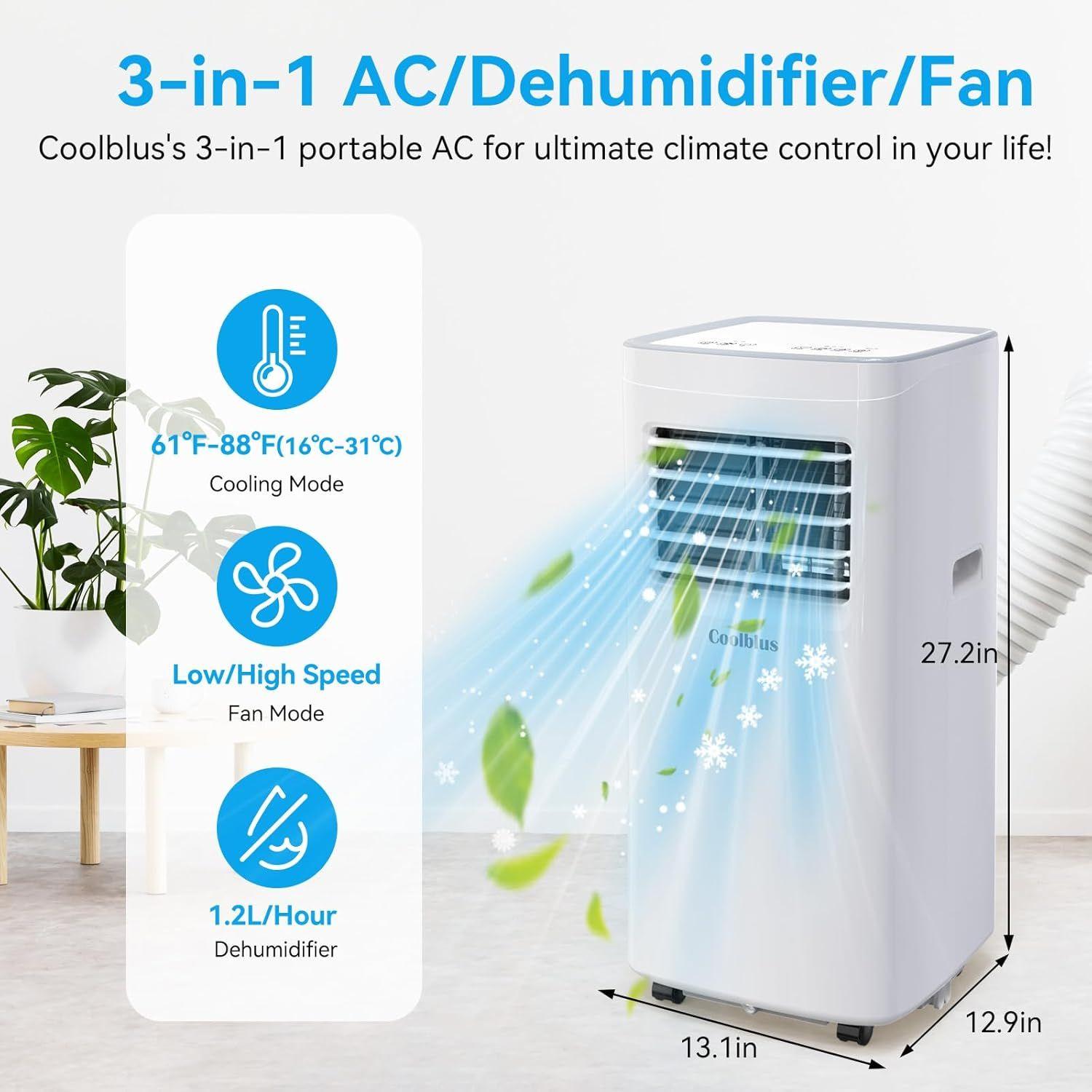 Refurbished Coolblus Portable Air Conditioner A019K-06KR - Reebelo Nederland