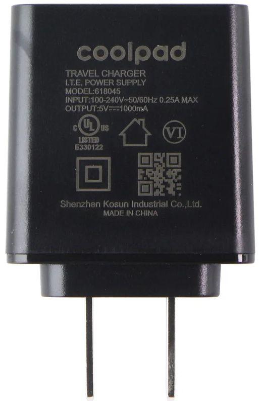 Refurbished CoolPad 5V/1000mA USB-A Travel Charger (618045) - Reebelo Nederland