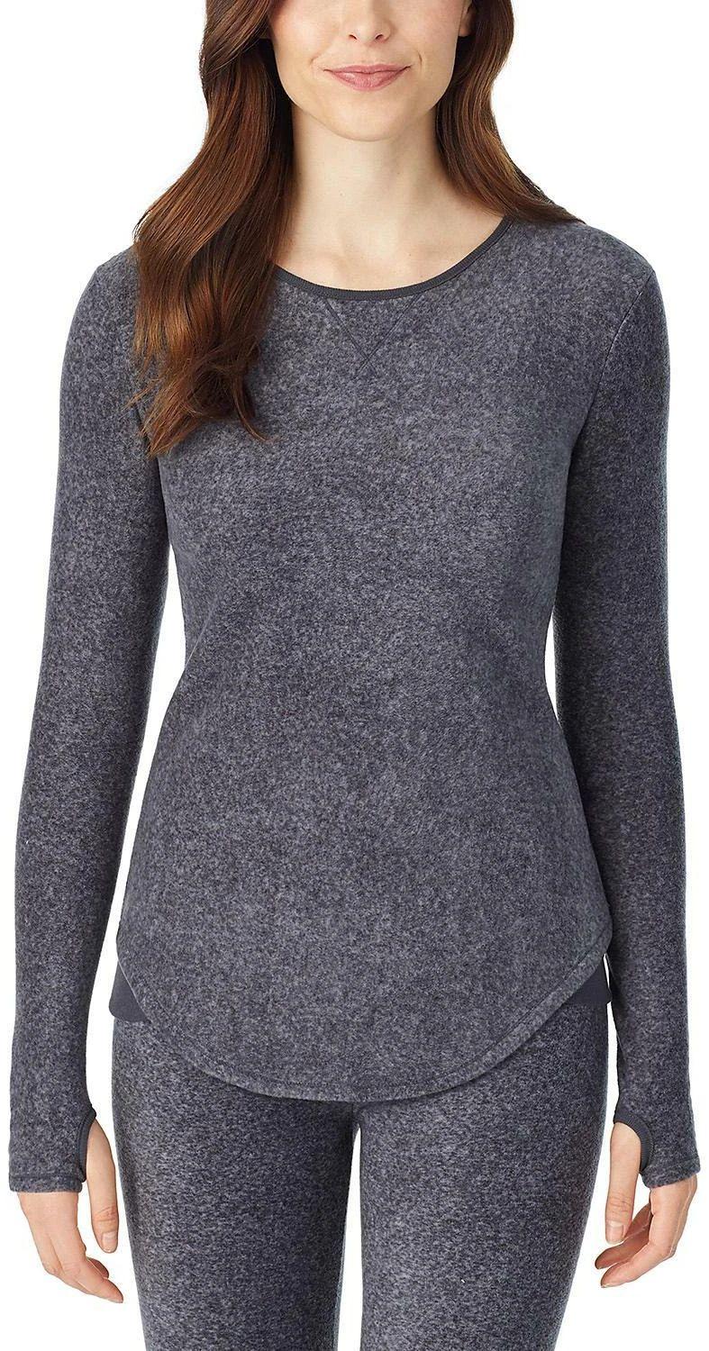 Refurbished Cuddl Duds Fleecewear with Stretch Long Sleeve Crew - Reebelo Nederland