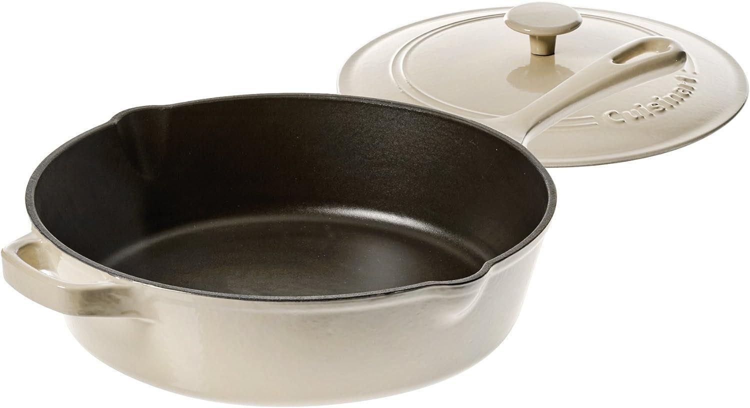 Refurbished Cuisinart 12" Chicken Fryer Cast Iron CI45-30 - Reebelo Nederland