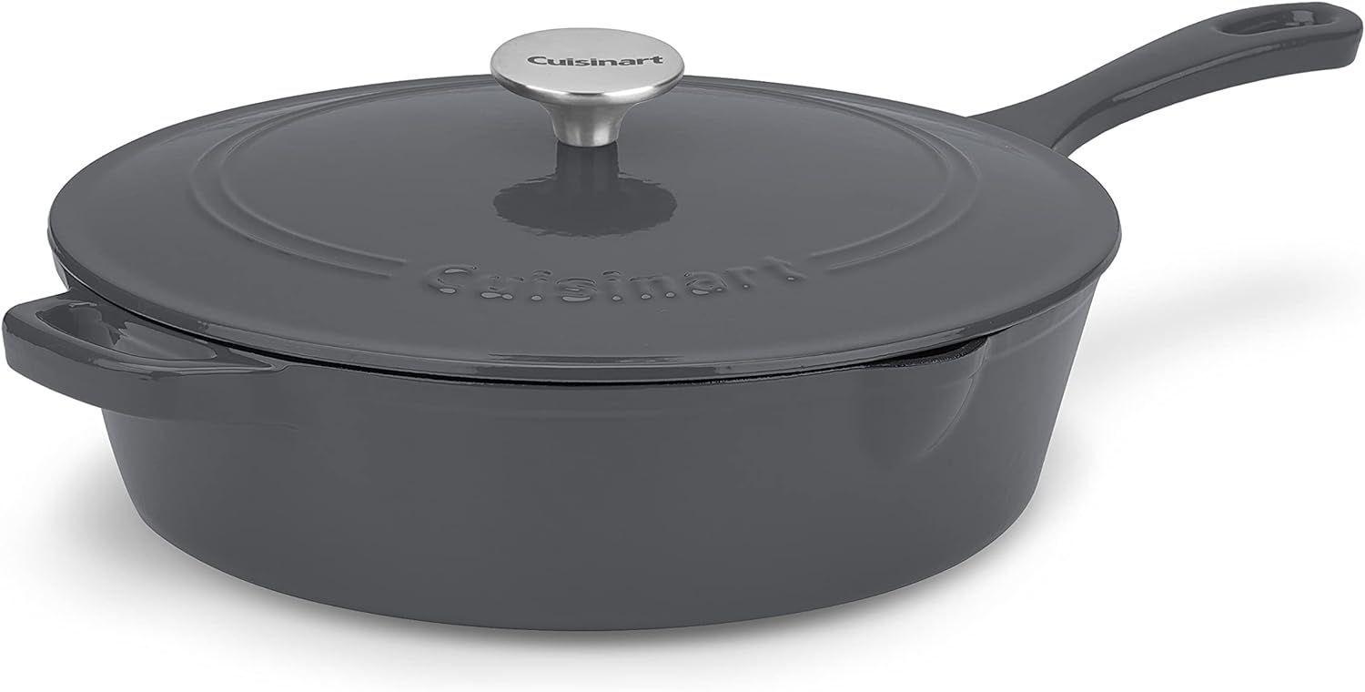Refurbished Cuisinart 12" Chicken Fryer Cast Iron CI45-30 - Reebelo Nederland
