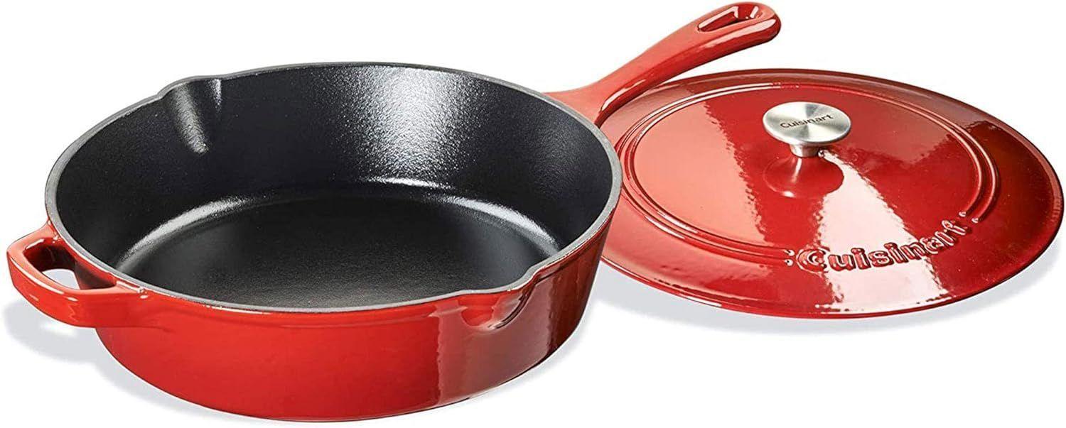 Refurbished Cuisinart 12" Chicken Fryer Cast Iron CI45-30 - Reebelo Nederland