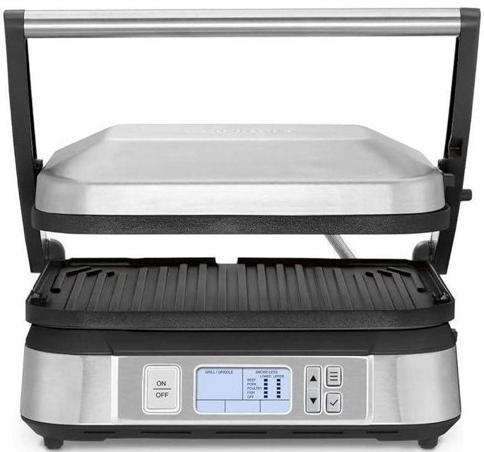 Refurbished Cuisinart GR-6FR Contact Smoke-Less Mode Griddler - Reebelo Nederland