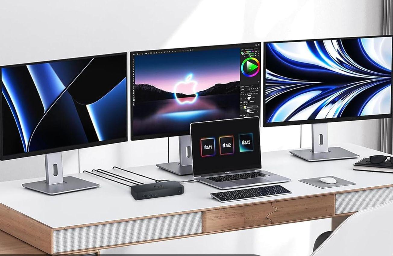 Refurbished Dell Universal Docking Station D6000S Ethernet  - Reebelo Nederland