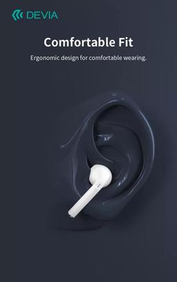 Refurbished Devia EM053 Airbuds True Wireless Earphone - Reebelo Nederland