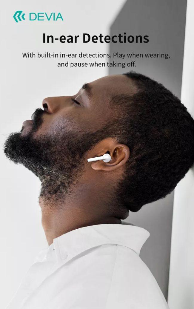 Refurbished Devia EM053 Airbuds True Wireless Earphone - Reebelo Nederland
