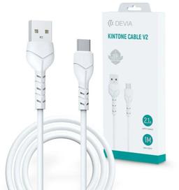 Refurbished Devia Kintone Cable V2 Charging Cable for Type-C (1m) - Reebelo Nederland