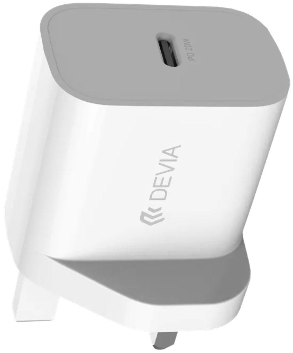 Refurbished Devia Smart Series PD Quick Charger (UK / 20W / V2) - Reebelo Nederland