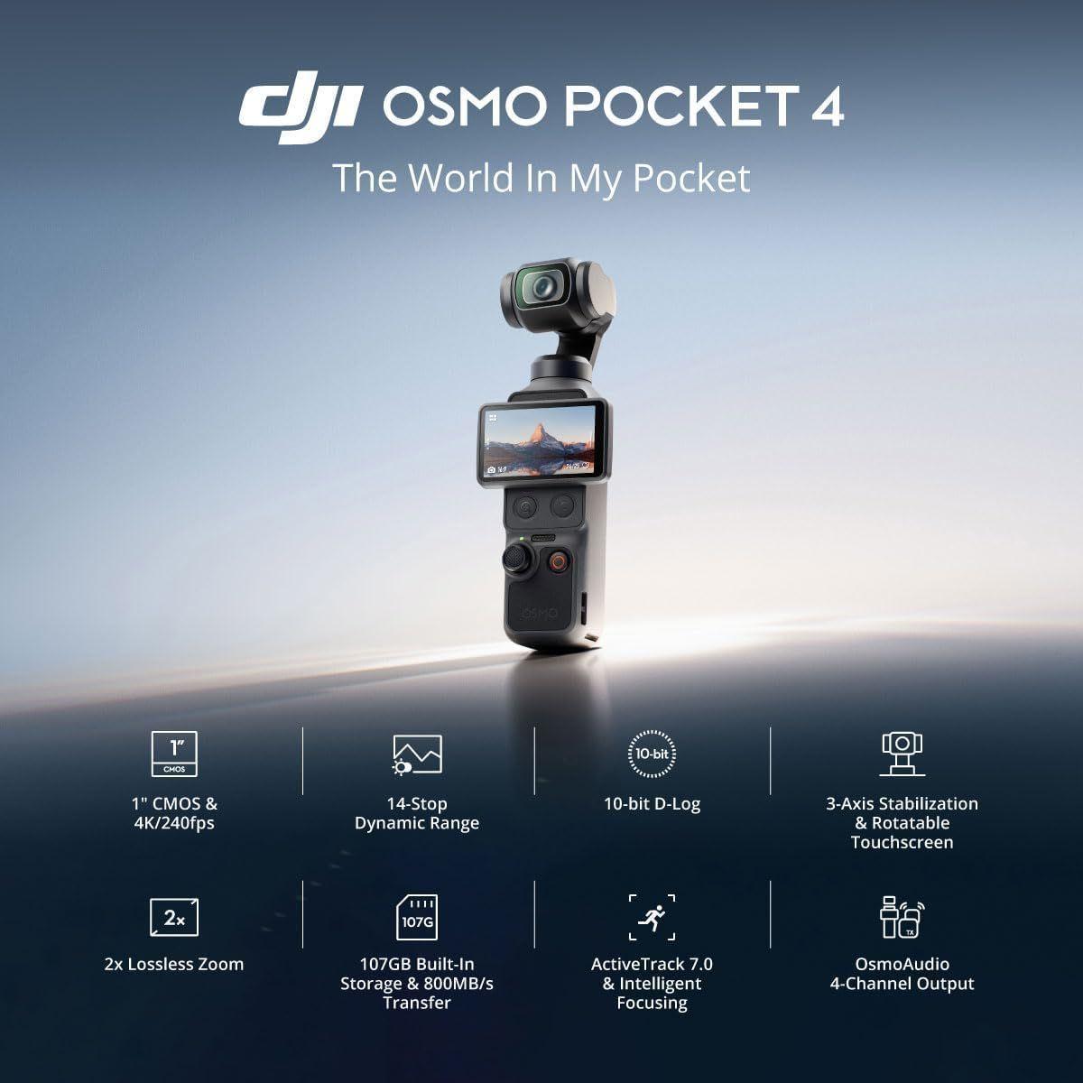 Refurbished DJI Osmo Pocket 4 Creator Combo - Reebelo Nederland