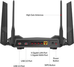 Refurbished D-Link AX5400 Mesh WiFi 6 Router (DIR-X5460) - Reebelo Nederland