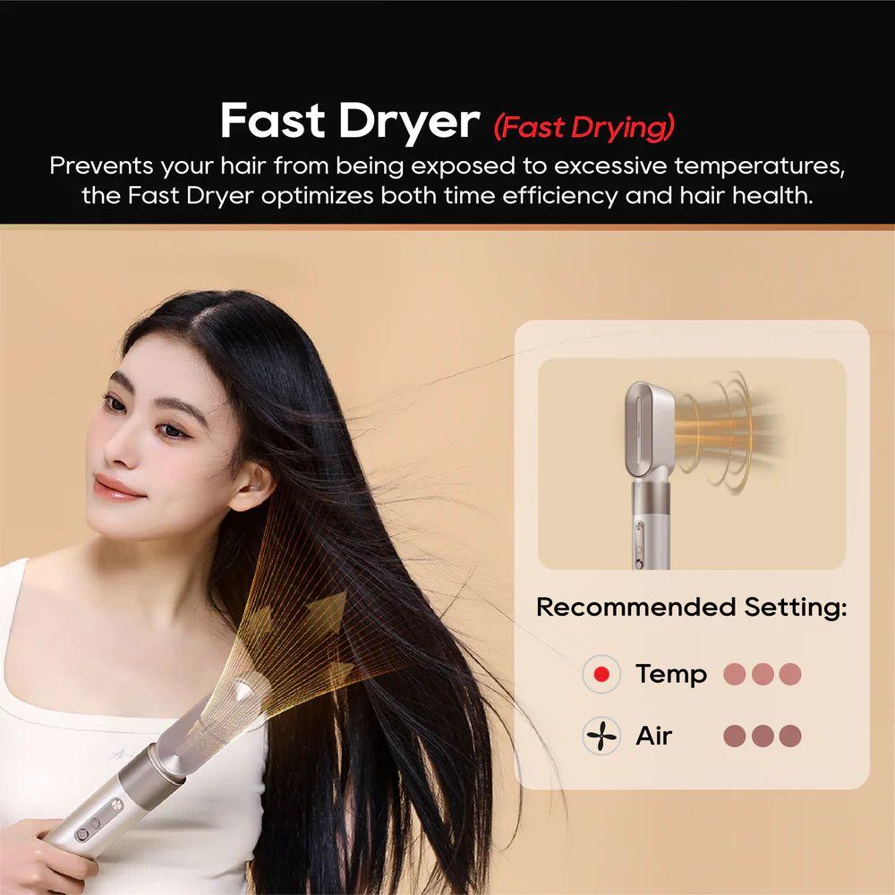 Refurbished Dreame AirStyle 5-in-1 Hair Drying & Styling Tool Kit - Reebelo Nederland