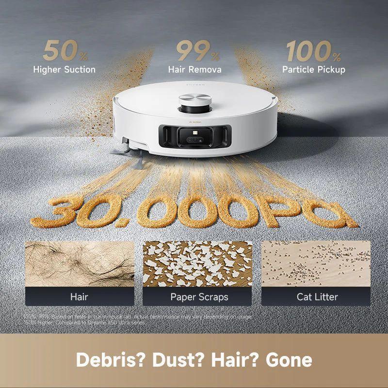 Refurbished Dreame Aqua10 Roller Robot Vacuum Cleaner - Reebelo Nederland