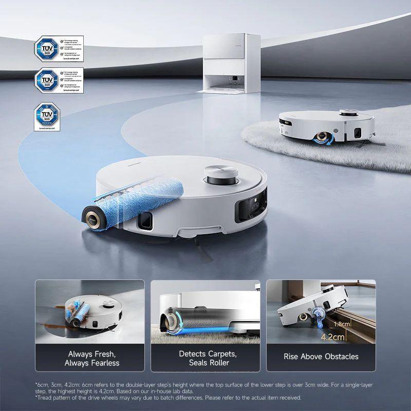 Refurbished Dreame Aqua10 Roller Robot Vacuum Cleaner - Reebelo Nederland
