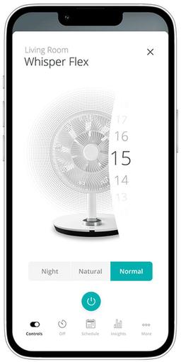 Refurbished Duux Whisper Flex Smart Stand Fan - Reebelo Nederland