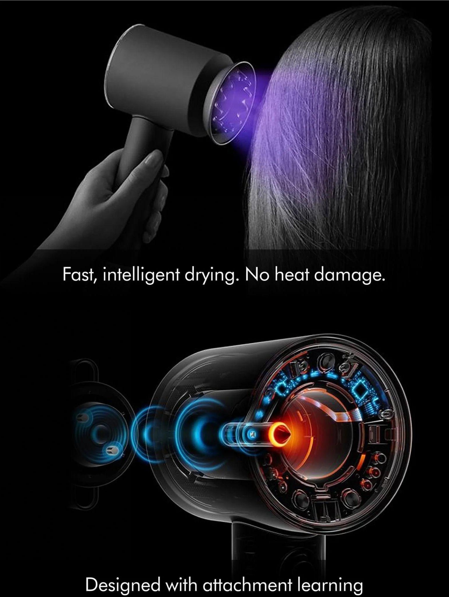Refurbished Dyson Supersonic HD16 Nural Hair Dryer - Reebelo Nederland