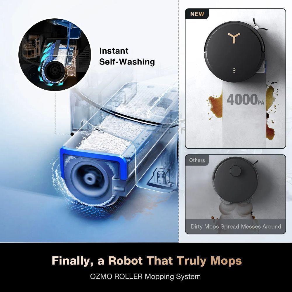 Refurbished Ecovacs DEEBOT X8 PRO OMNI Robotic Vacuum & Mop - Reebelo Nederland